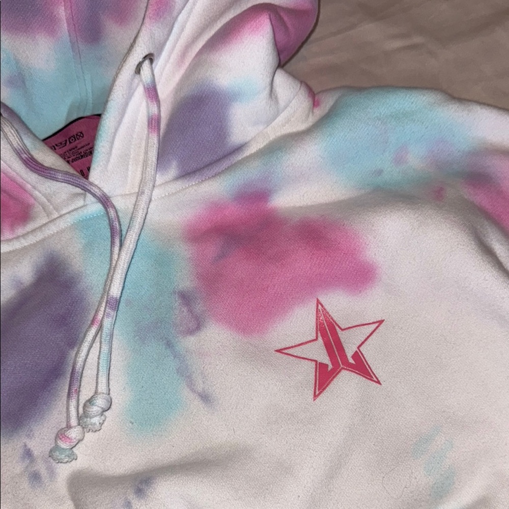 Jeffree Star Pastel Tie-Dye Hoodie
